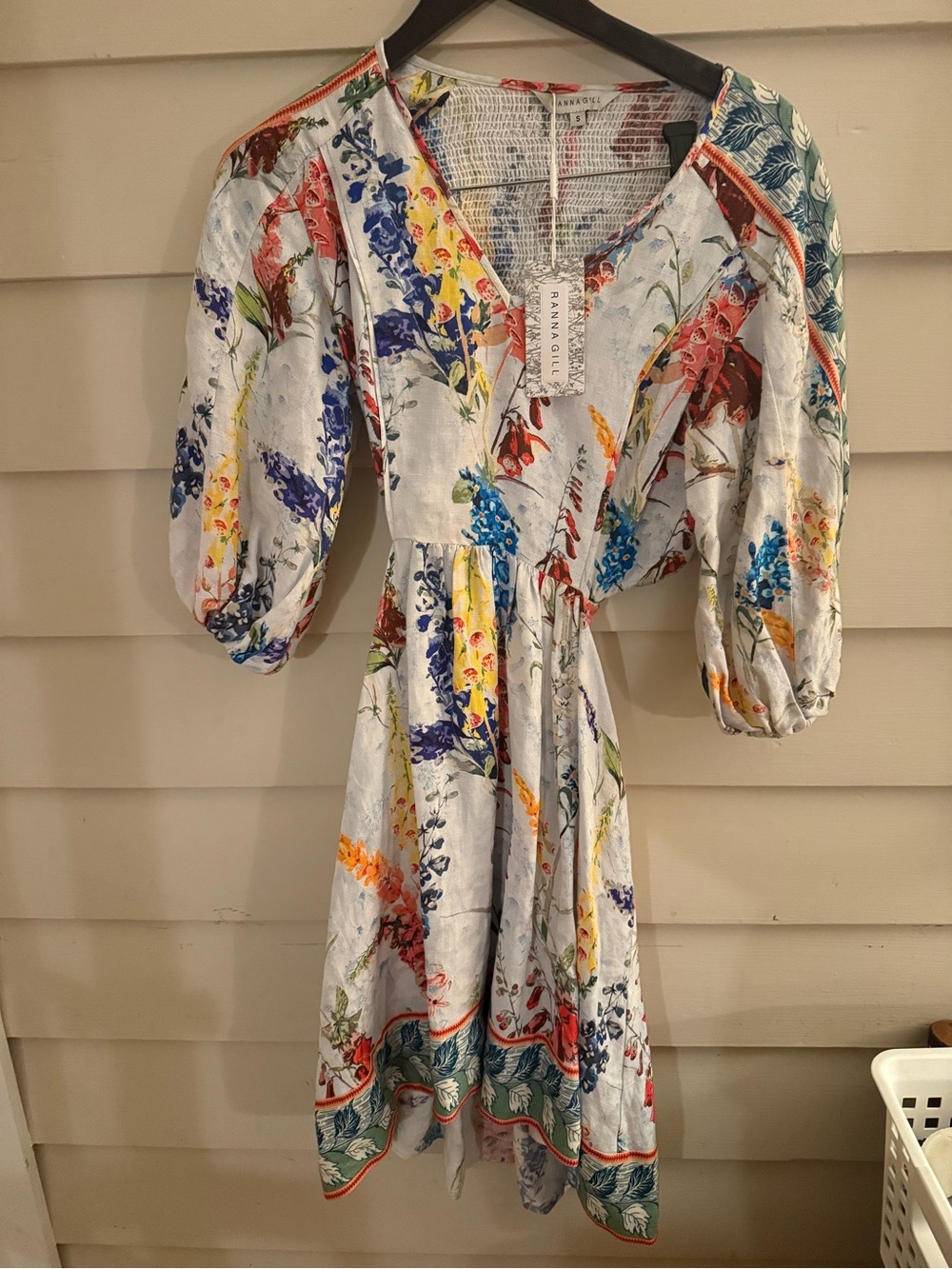 Ranna Gill “Alena” Dress – Vibrant Print – Size S – NWT
